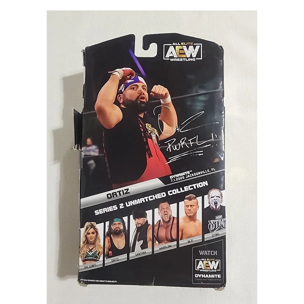 Aew wrestling Ortiz unmatched collection